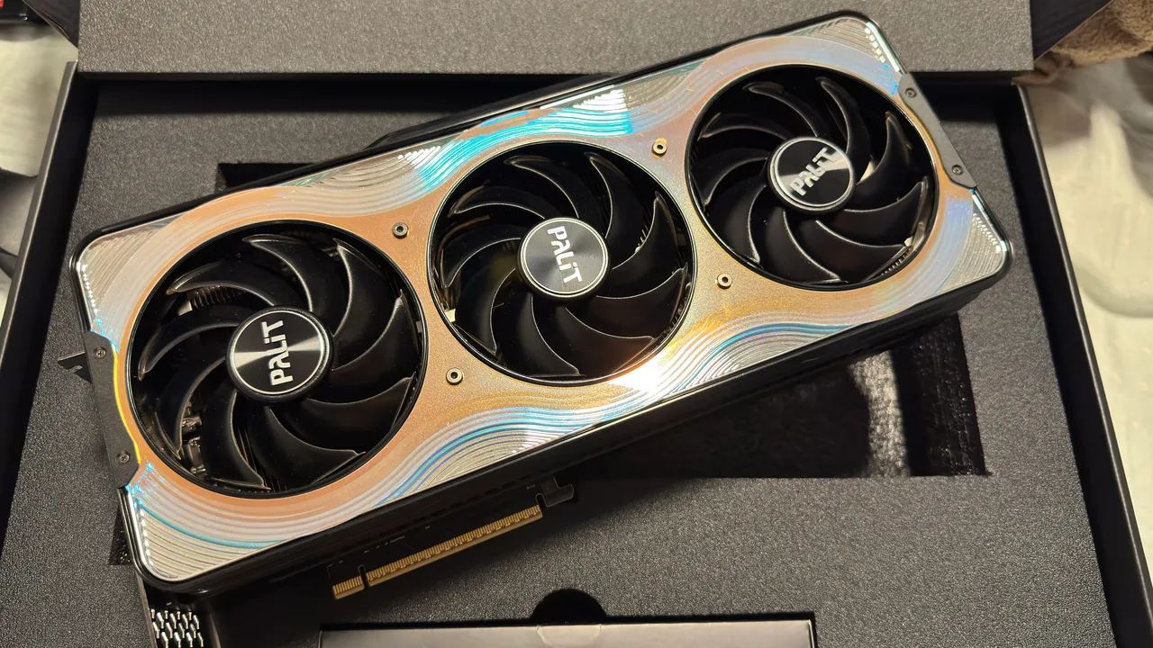Placa de vídeo RTX 5070 Ti Palit Gamerock 16GB - Foto 2