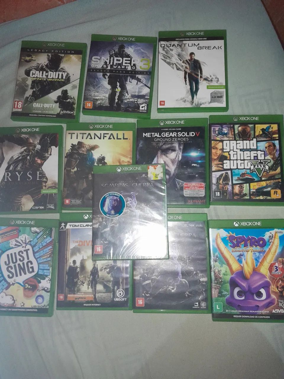 Kit de 12 jogos Xbox One - Foto 2