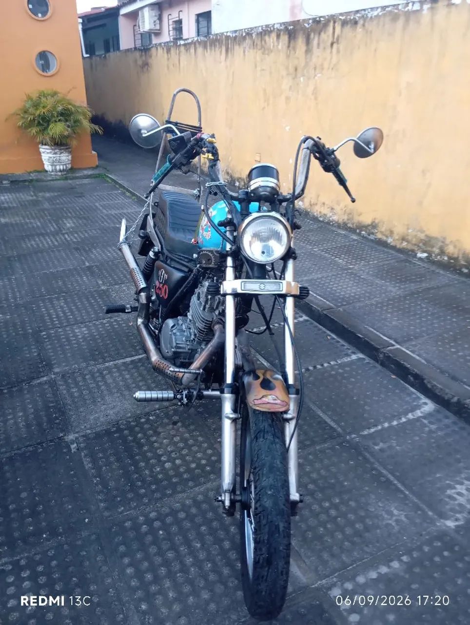 Vendo Intruder 250 customizada - Foto 2