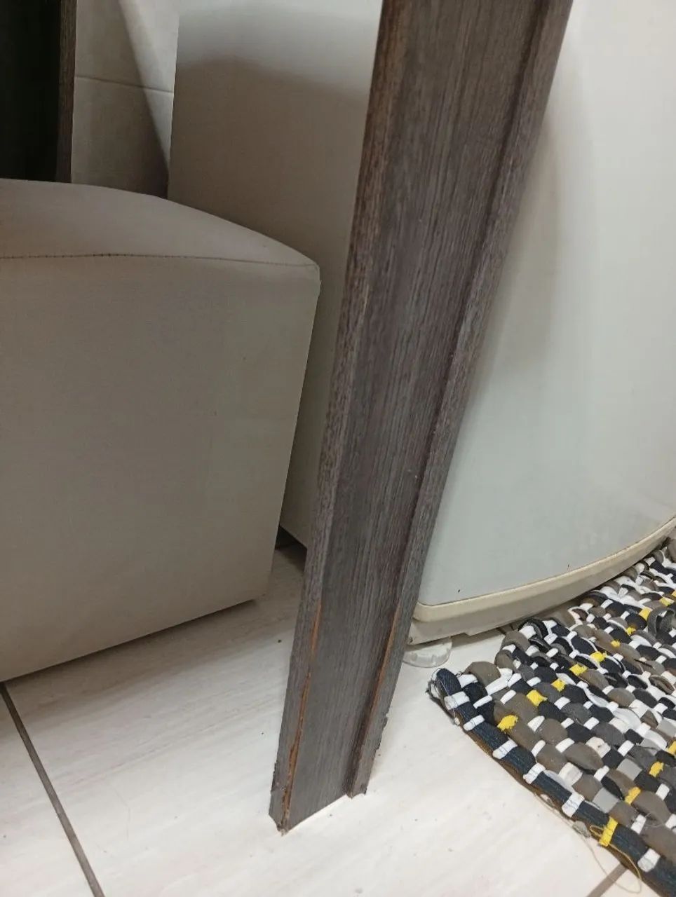  mesa de jantar seis lugares - Foto 3