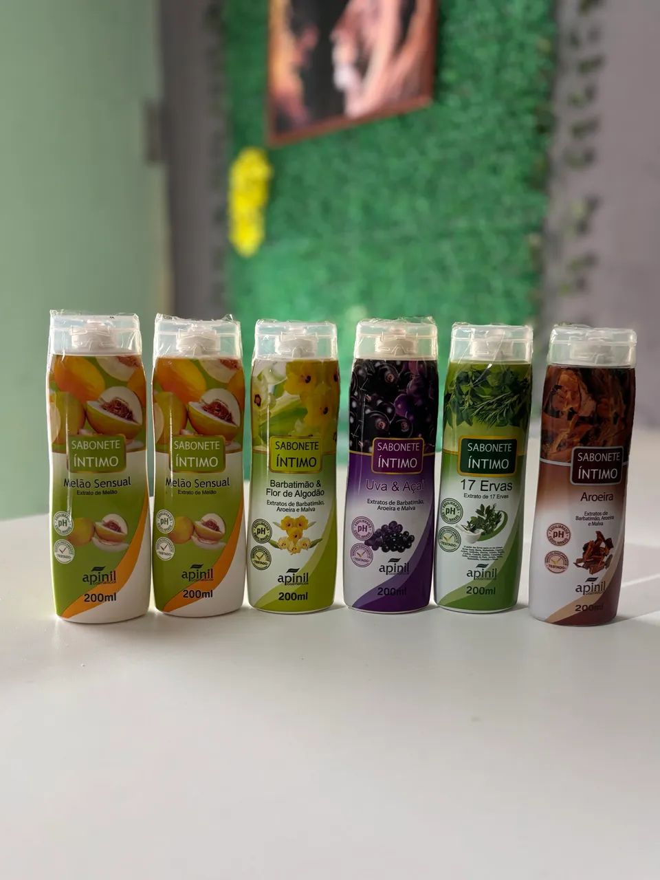 Sabonete íntimo feminino Apinil 200ml - Foto 2