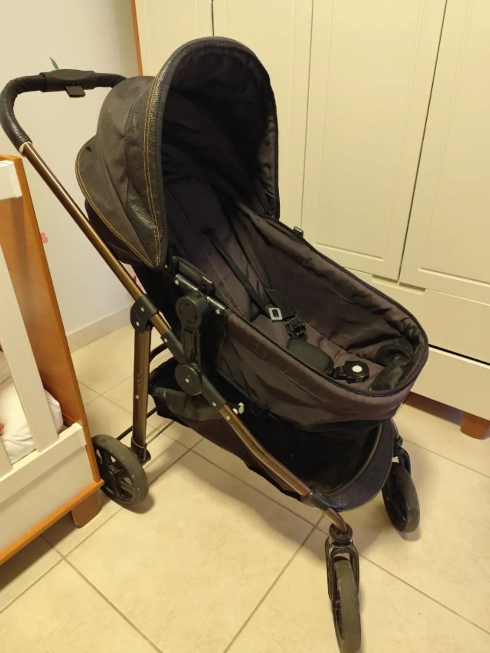 Carrinho de bebê e bebe conforto Galzerano - Foto 2