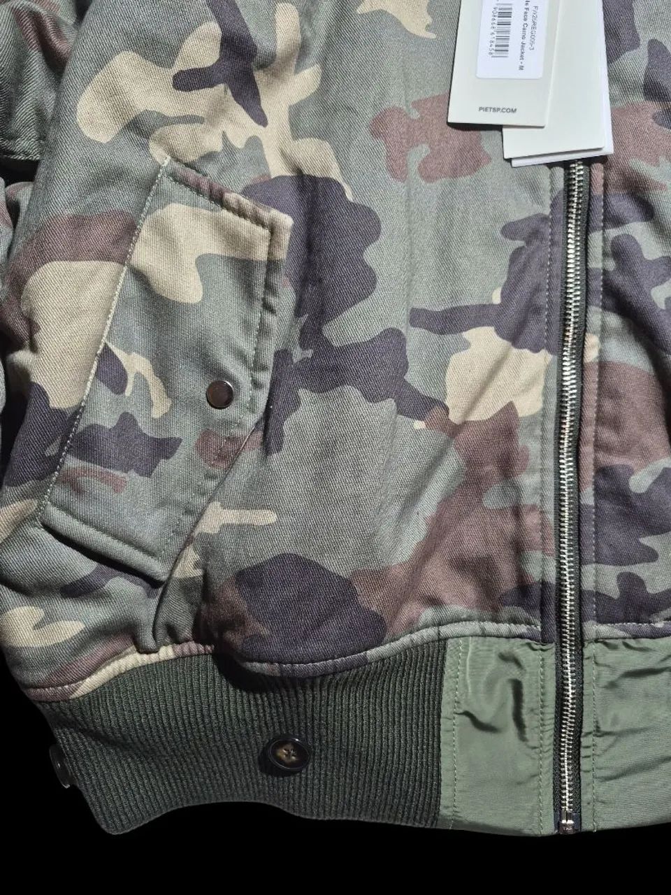 Jaqueta Bomber camo Piet - Foto 3