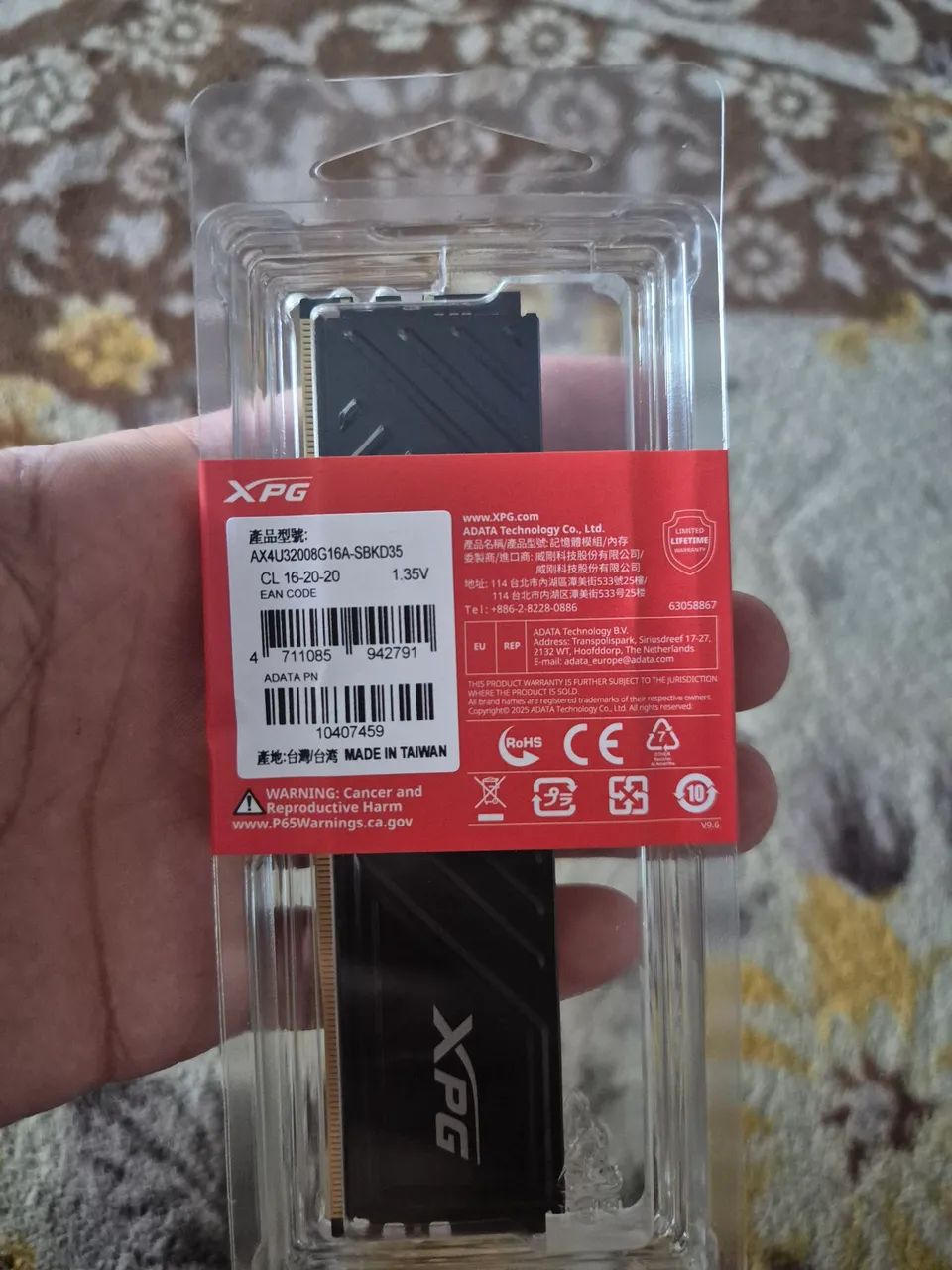 Memoria ddr4 8gb xpg - Foto 2