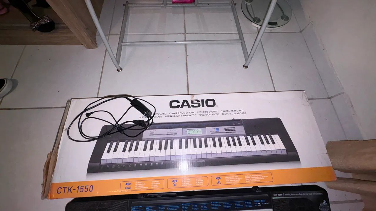 Teclado digital Casio CTK-155065192842464771124
