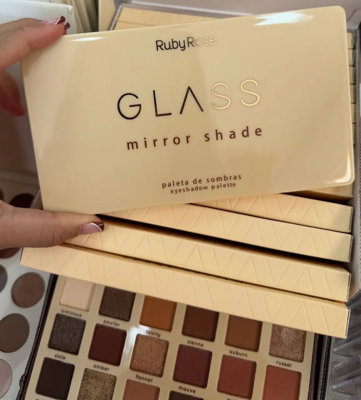 Paleta de Sombras Glass Ruby Rose