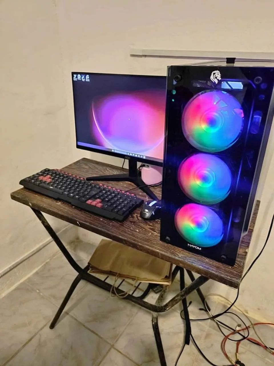  PC GAMER I7 3770 Placa de vídeo: RX 580 8gb - Foto 3
