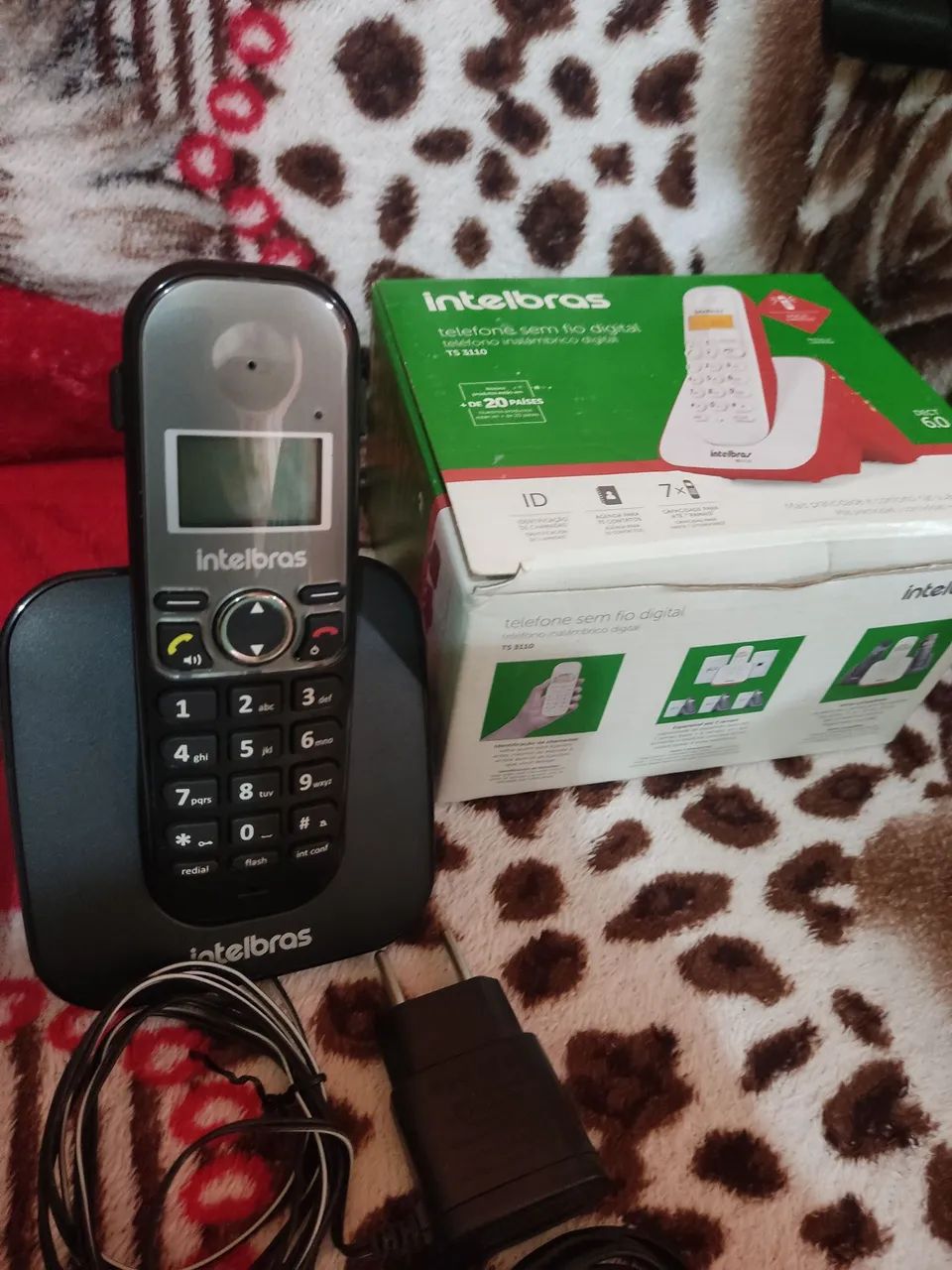 Telefone fixo sem fio Intelbras  - Foto 2