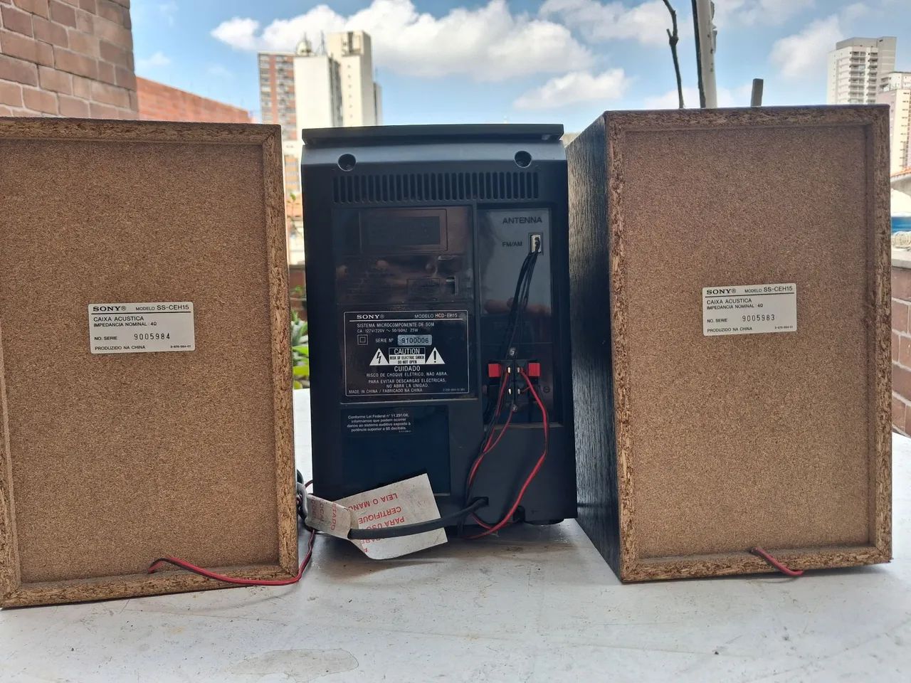 Micro System Sony - Funcionando tudo - Foto 3