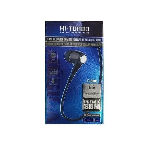 Fone com fio hi-turbo - Foto 3