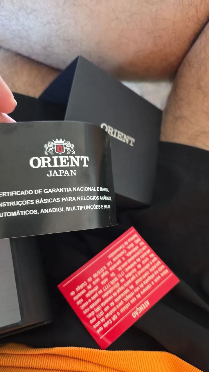 Relógio Orient 3 Estrelas 469SS087F N1SX Automático - Foto 5