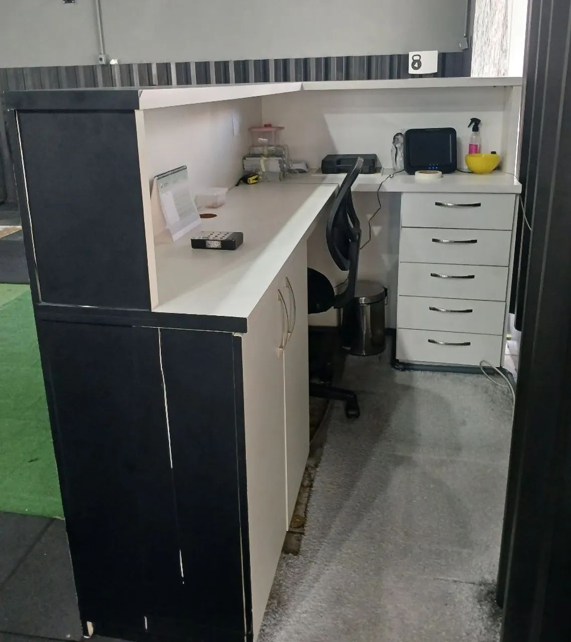 BALCÃO PARA RECEPÇÃO EM MDF.  - Foto 2
