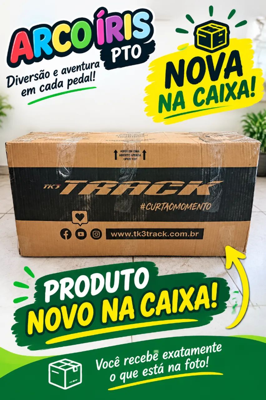 Bicicleta aro 12 nova na caixa