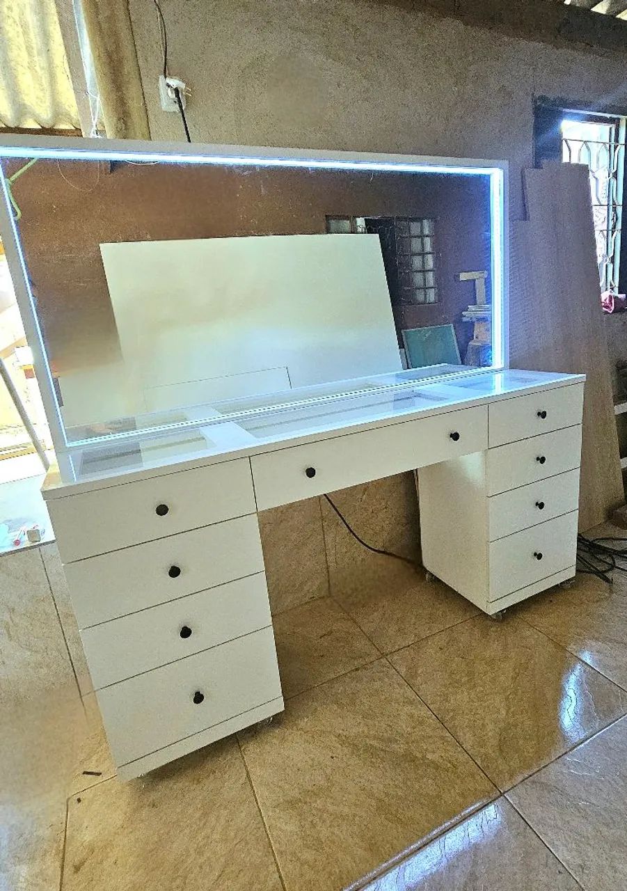 PENTEADEIRA CAMARIM COM LED NOVA MDF - Foto 4