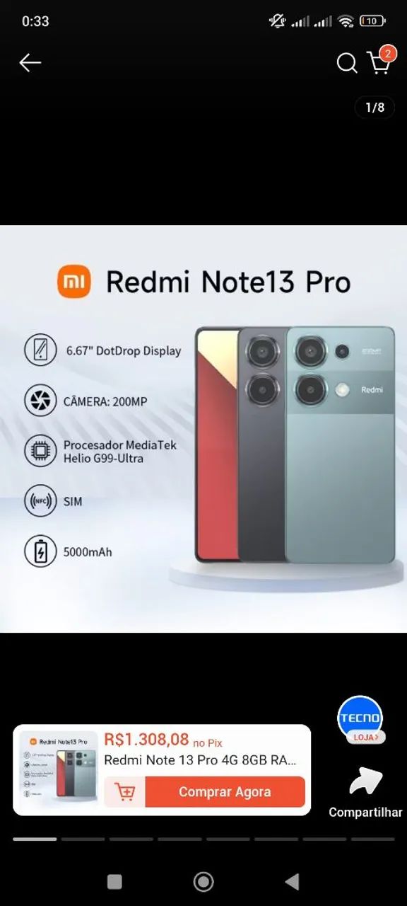 REDMI NOTE 13 PRO - Foto 2