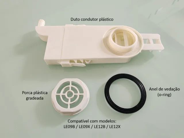 Conjunto ventilação secagem original lava louças Electrolux LE09B / LE09X / LE12B / LE12X - Foto 5