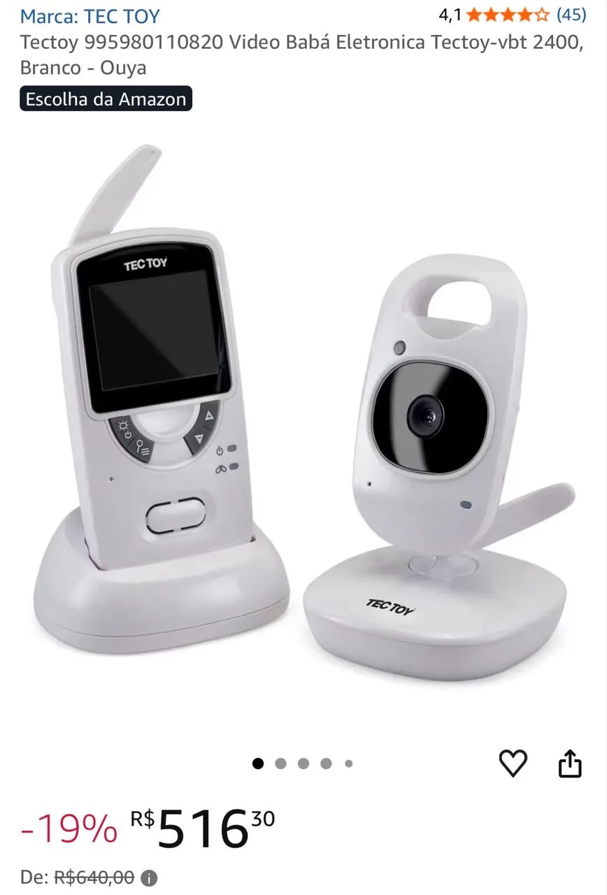 Babá eletrônica Tectoy - Foto 2