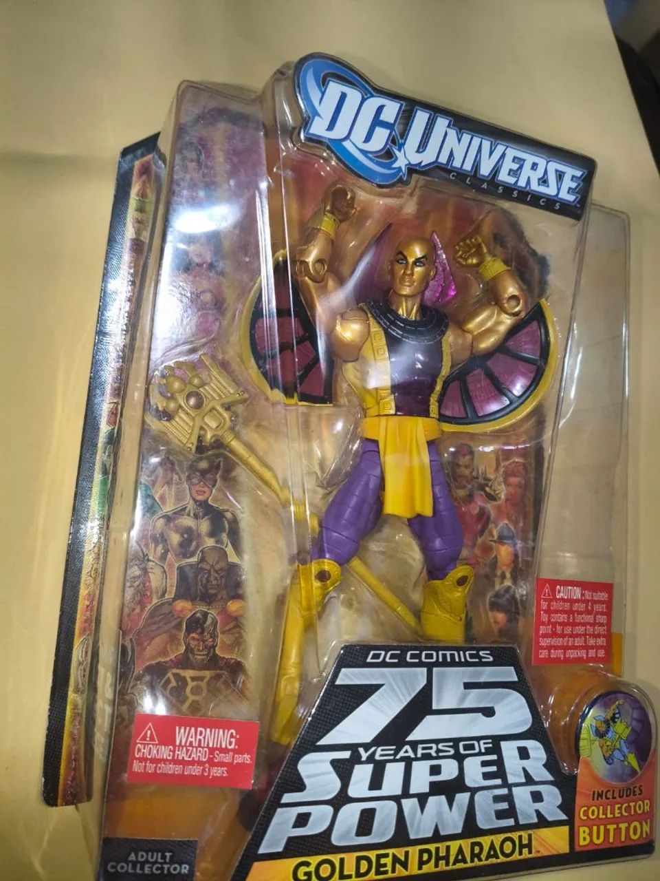 Boneco Golden Pharaoh Dc Universe - Foto 3