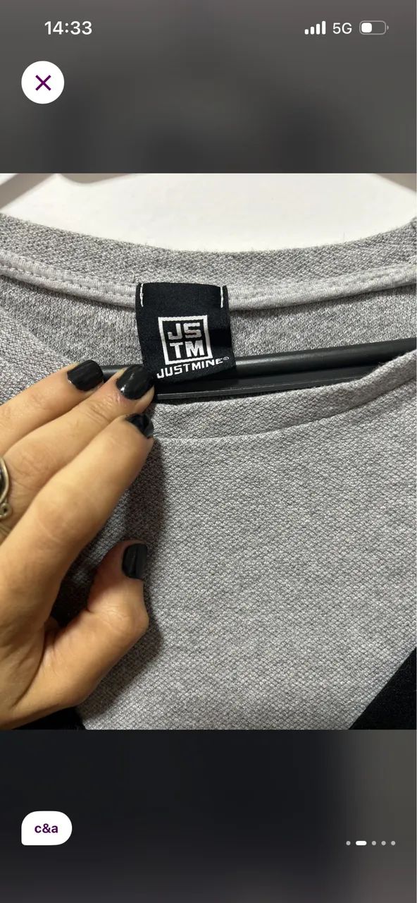 Jardineira e camiseta - Foto 4