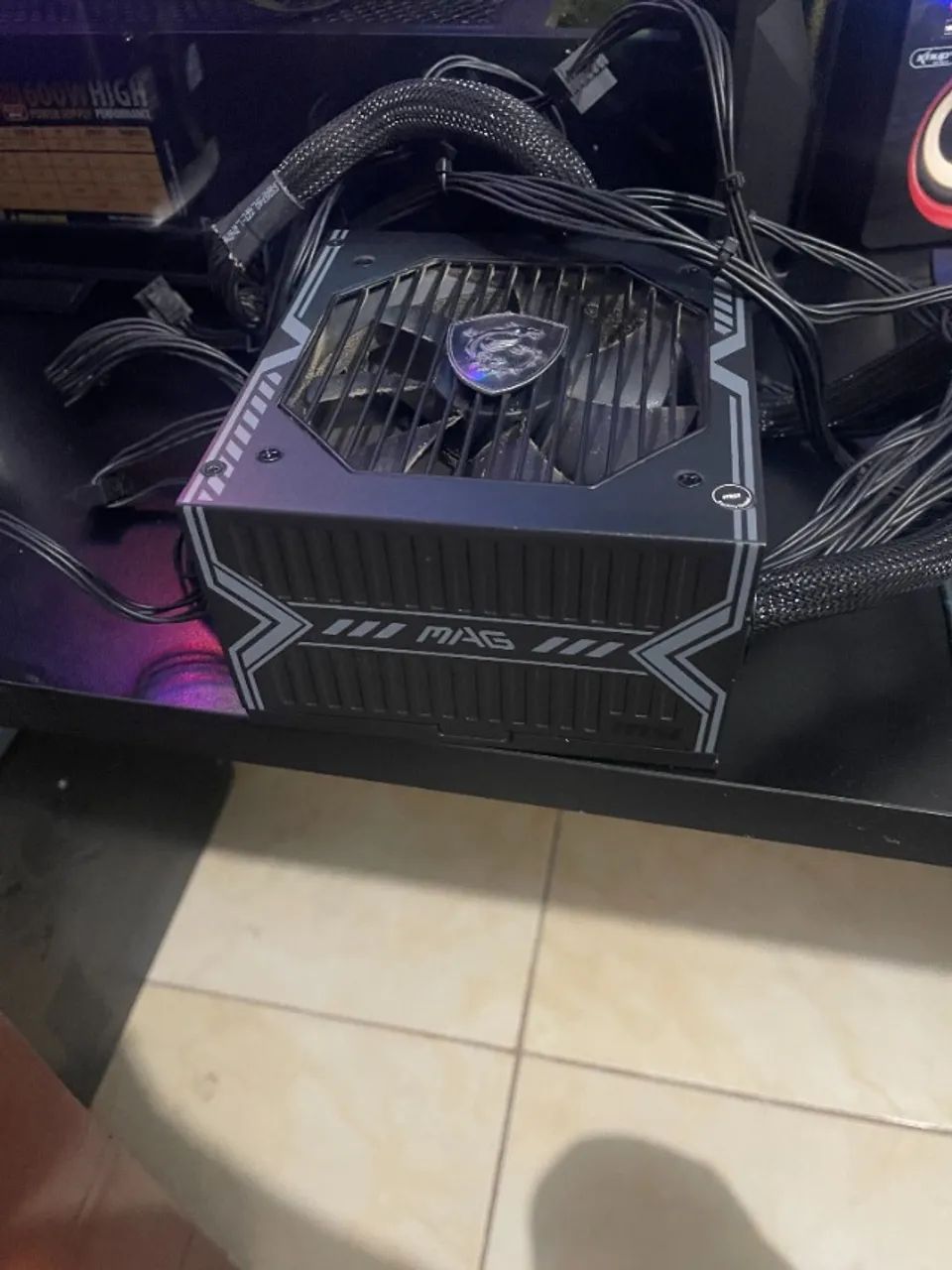 FONTE MSI MAG A550BN, ATX 550W  - Foto 4