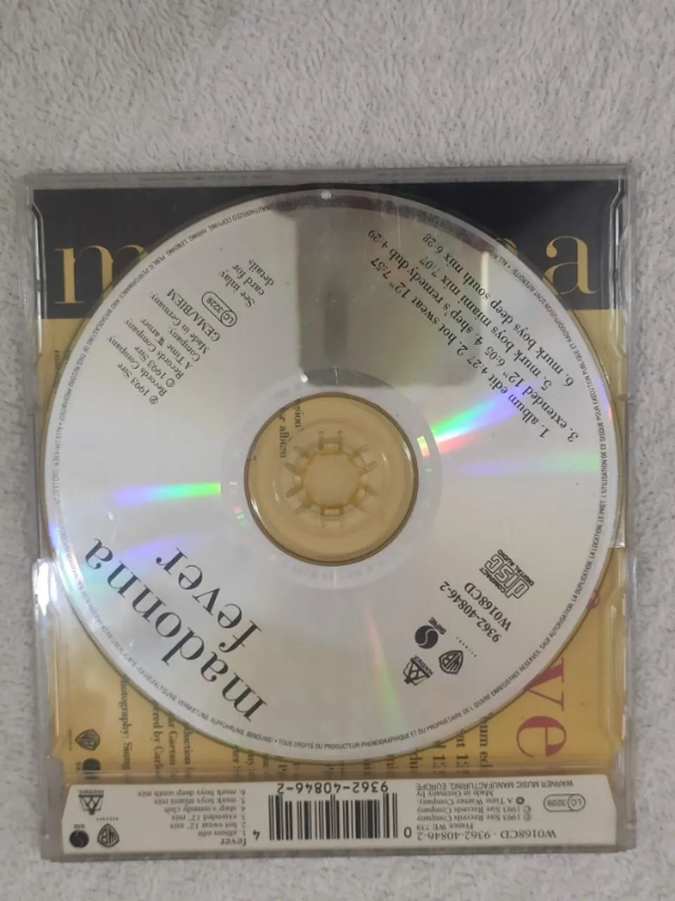 CD Single Madonna Fever Importado - Foto 4