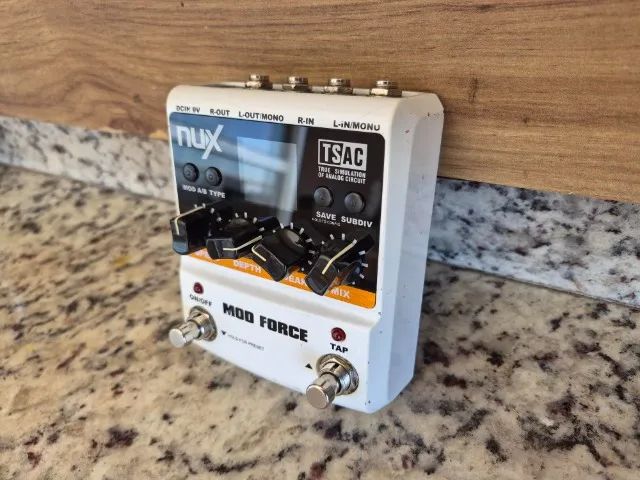 Pedal Nux Mod Force Multi Modulation, 12 efeitos de Modulação, Zerado!!! - Foto 4