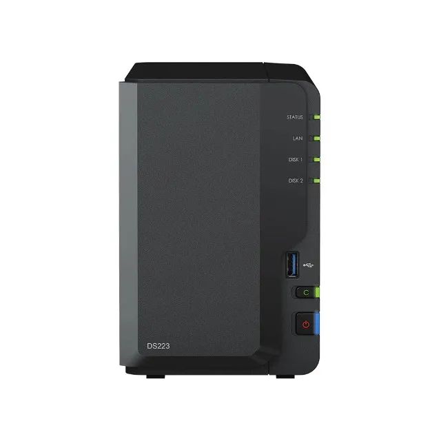 Synology DS223 NAS Diskstation 2 Baias - Foto 3