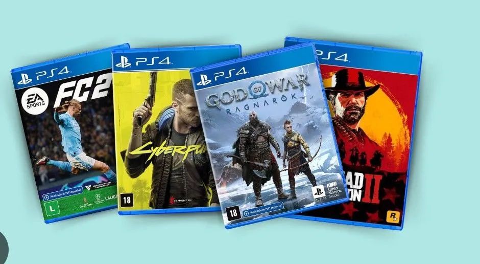 Jogos de ps4 digital 