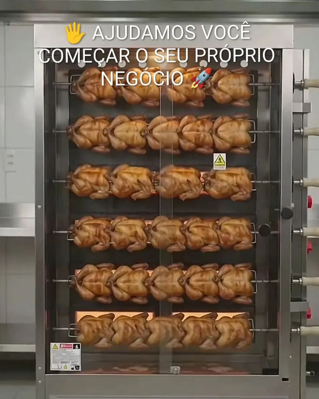Máquina de assar frango + entrega à domicílio  - Foto 3