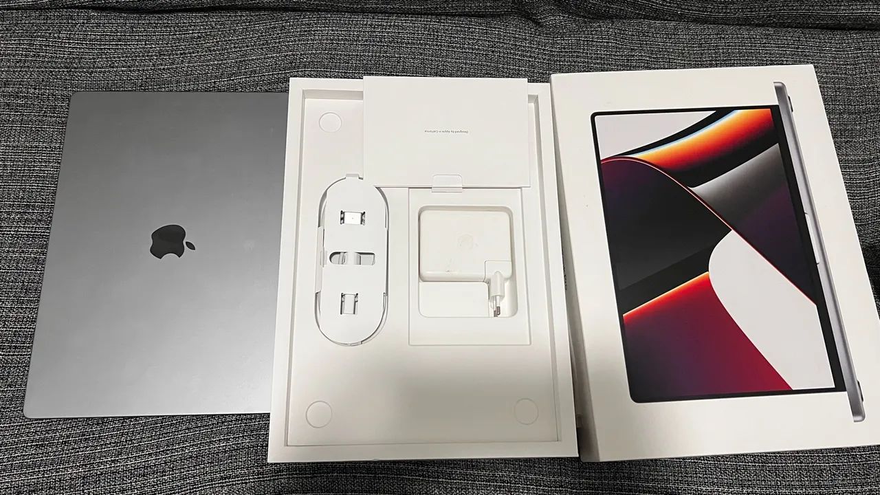 MacBook Pro 16 polegadas M1 Pro | 16GB | SSD 512GB | Caixa + NF