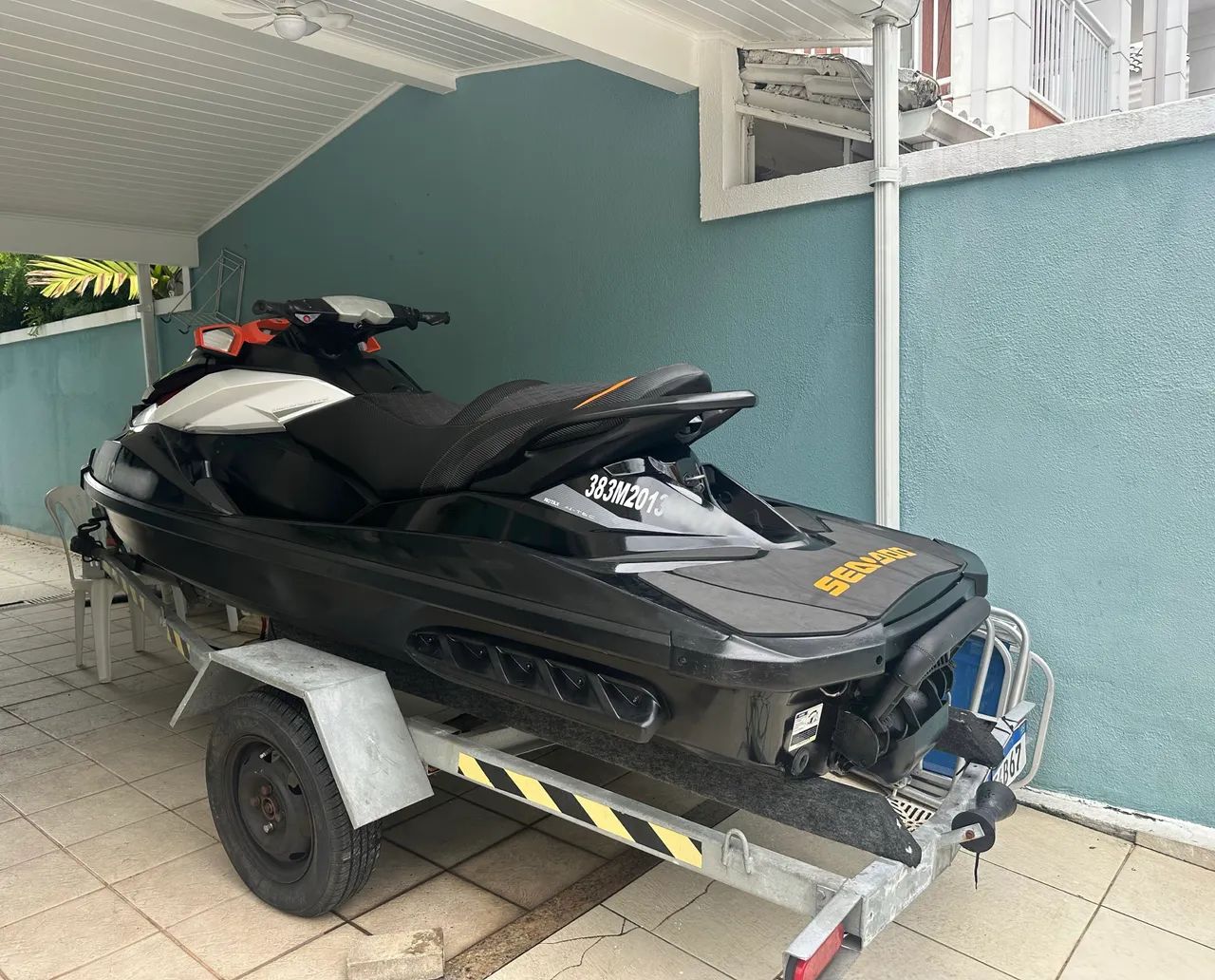 Jetski Seadoo Gti 130 2013 com carreta rodoviária