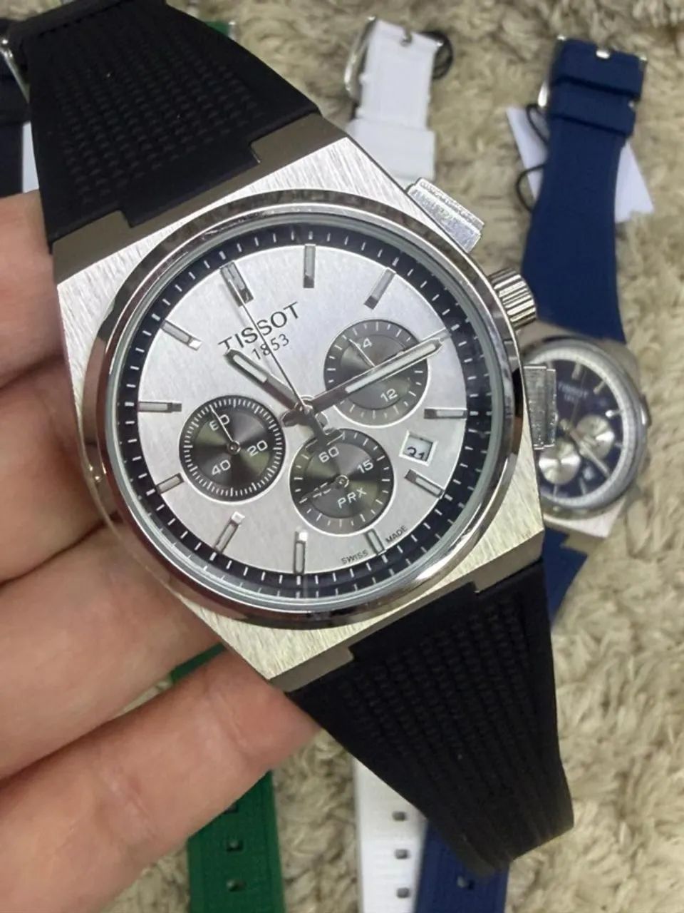 ツアー支給品 Daytona12 GHOST TOUR BLACK Proto Relógio Tissot Y607 - Acessórios - Horto Bela Vista, Salvador