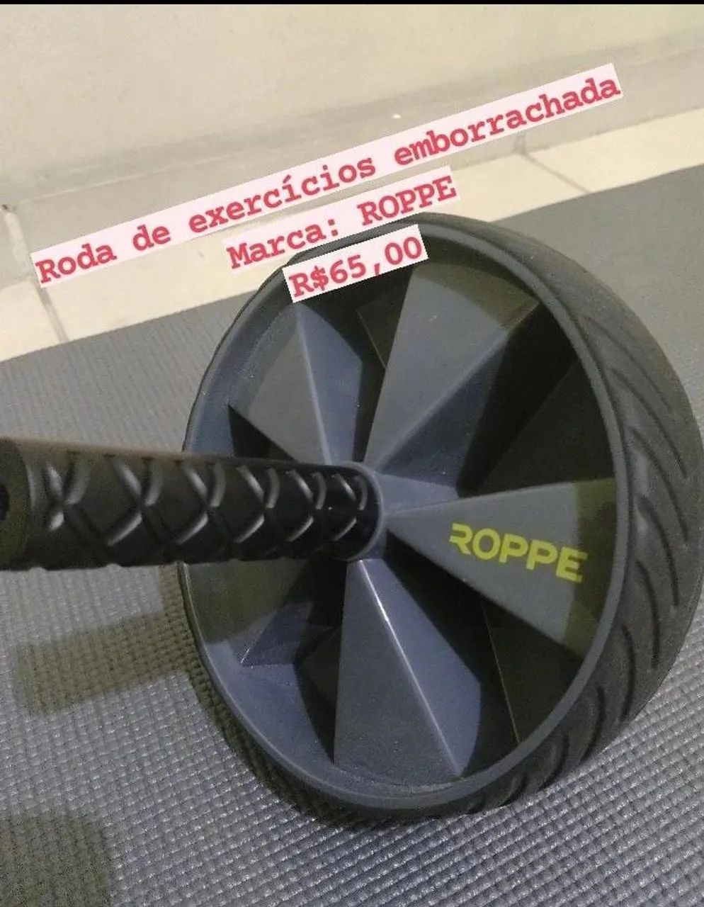 Roda de exercícios abdominal 