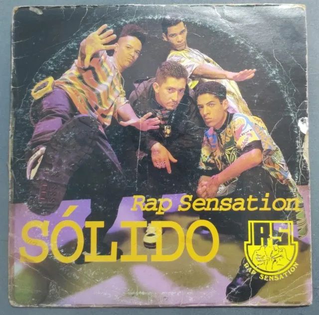 Disco de Vinil LP Rap Sensation Sólido