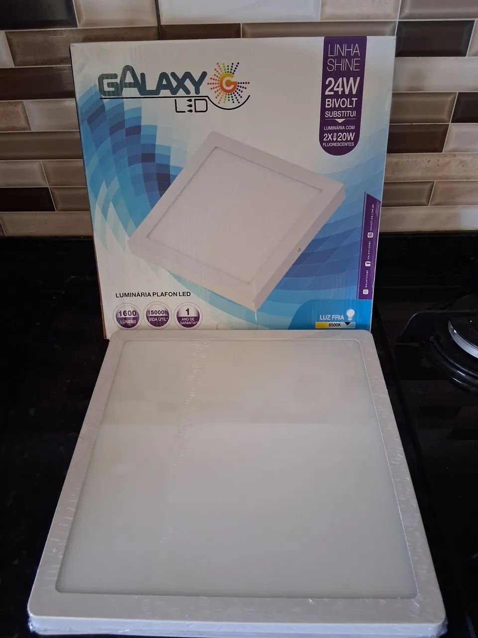 Luminaria led galaxy 24w 6500k