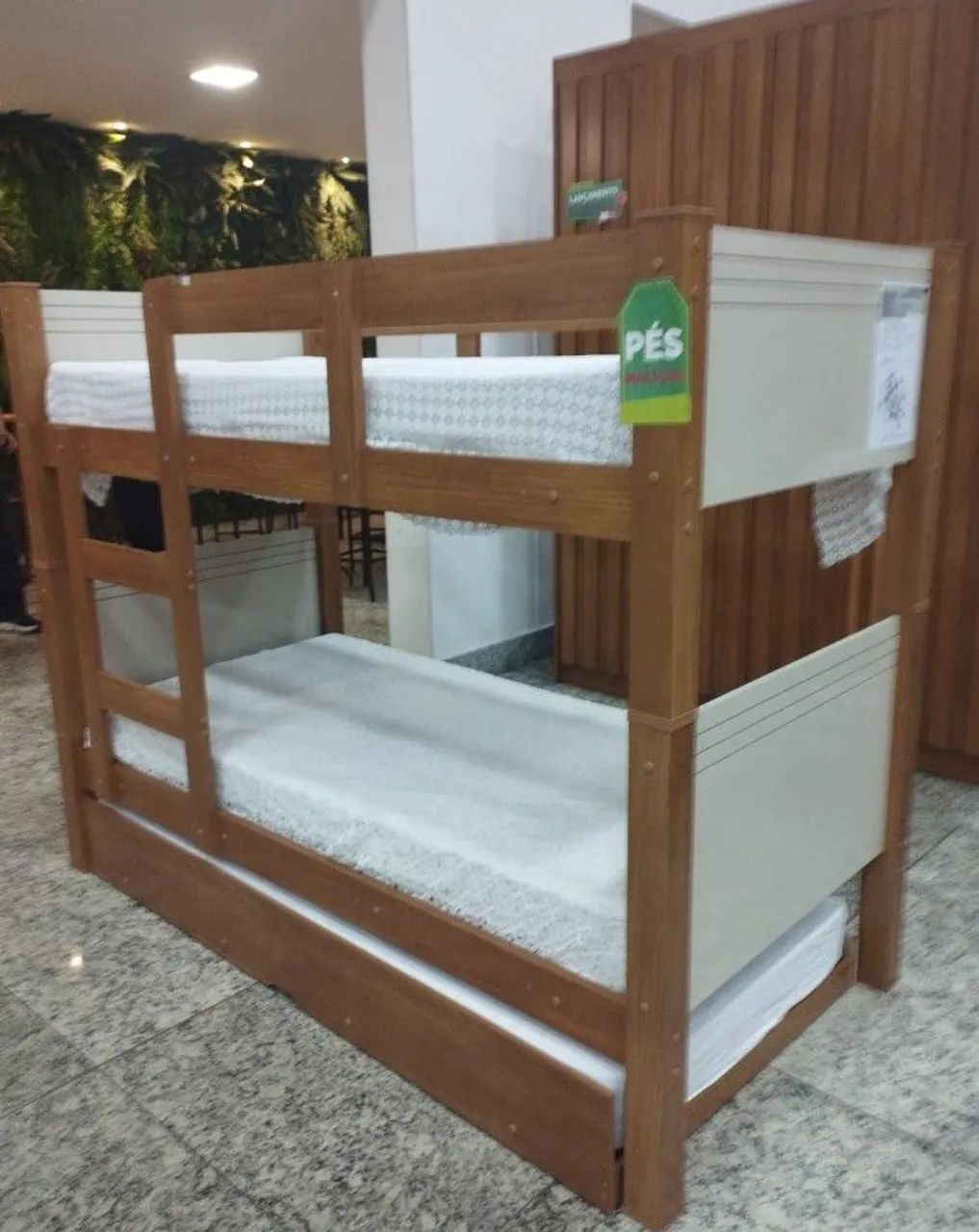 CAMA TRILIXE MADEIRA PURA