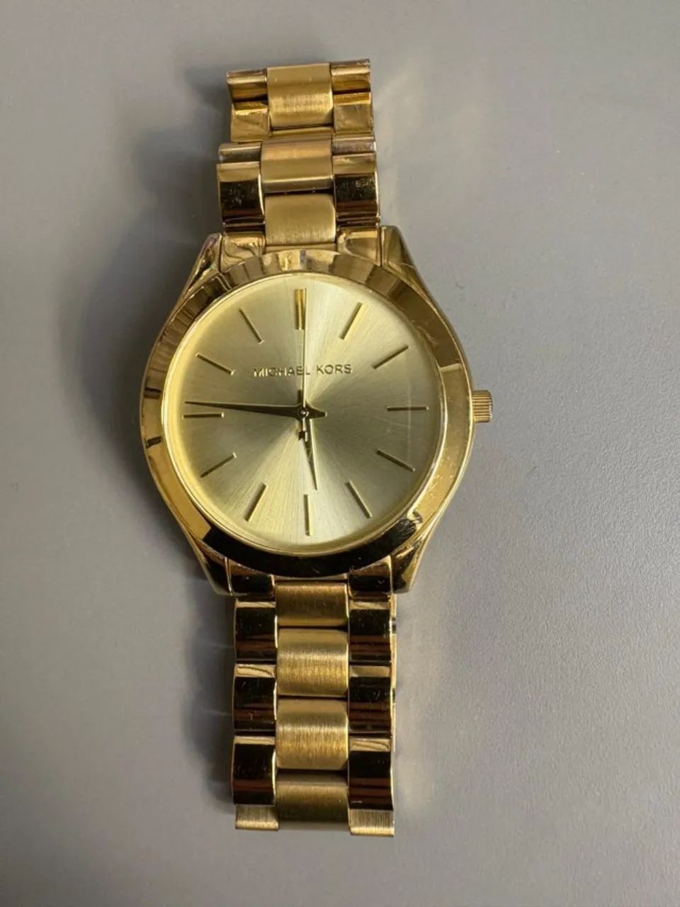Relógio Michael Kors Dourado - semi novo