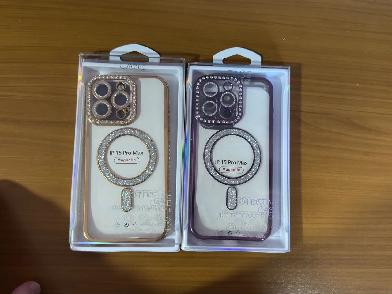 iPhone 15 Pro Max Capinha MagSafe Strass - Foto 3