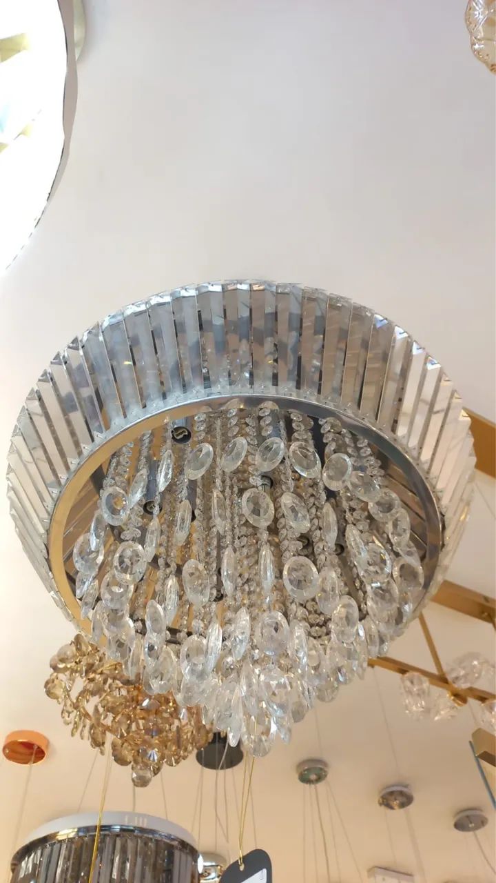 Lindo lustre de cristal 