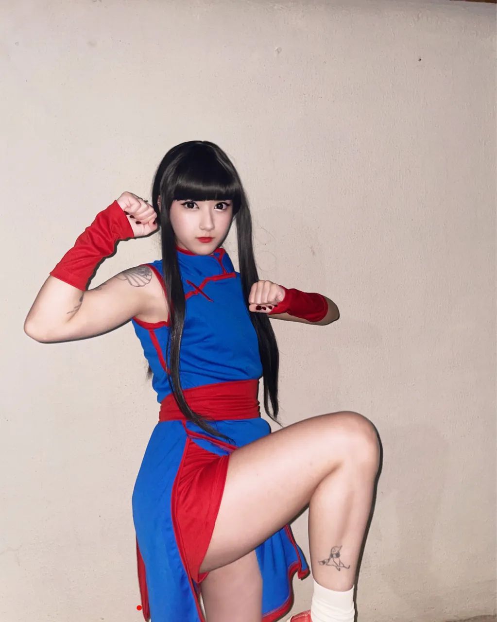 cosplay chi chi dragon ball - Foto 3