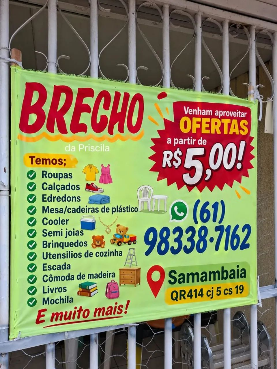 Lote de roupas pra Brechó 