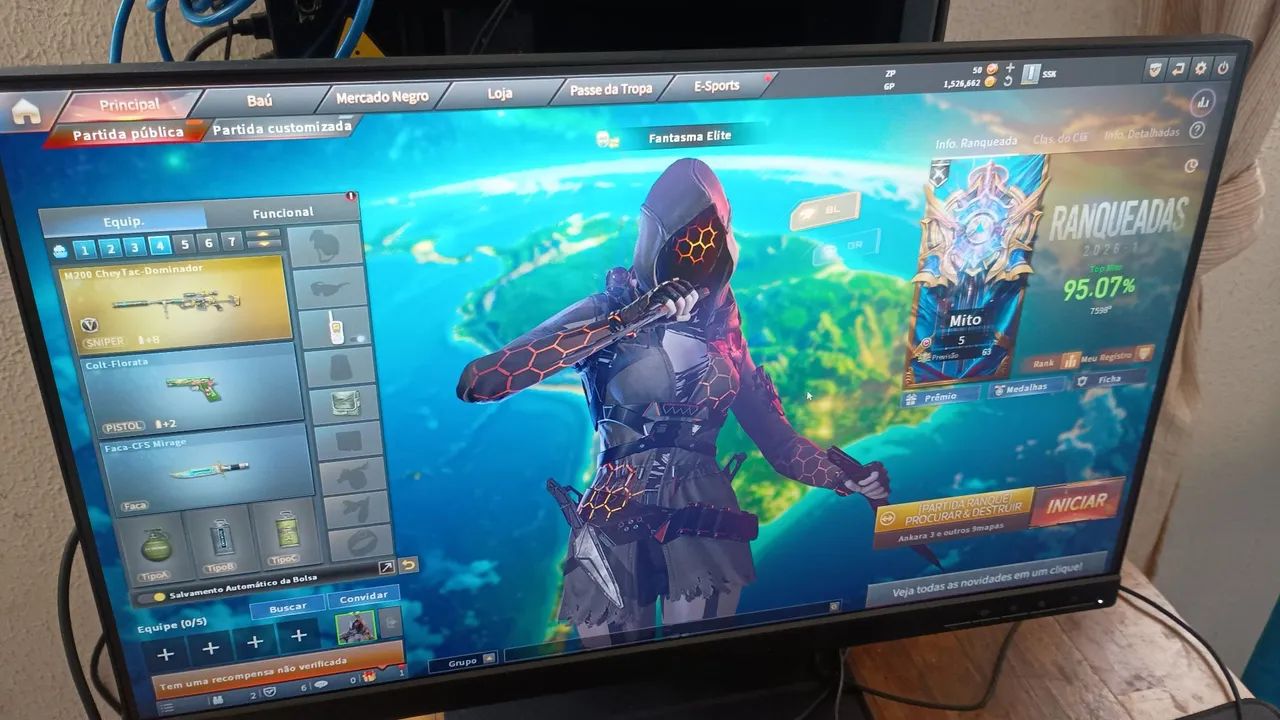 MONITOR THINKVISION LENOVO 24'5 POLEGADAS 75HZ