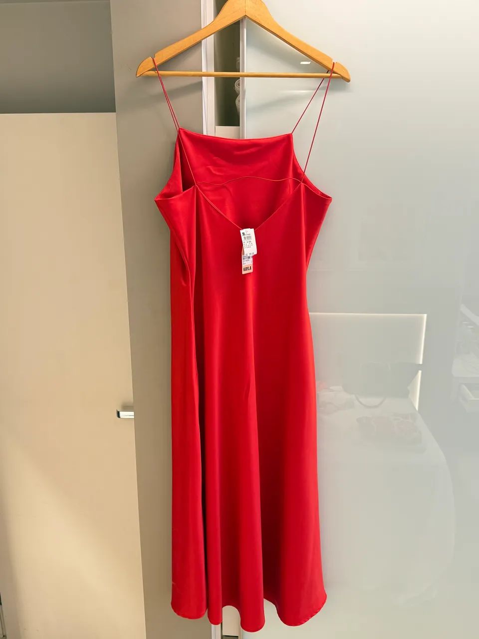 Vestido Vermelho Vitrage  - Foto 3