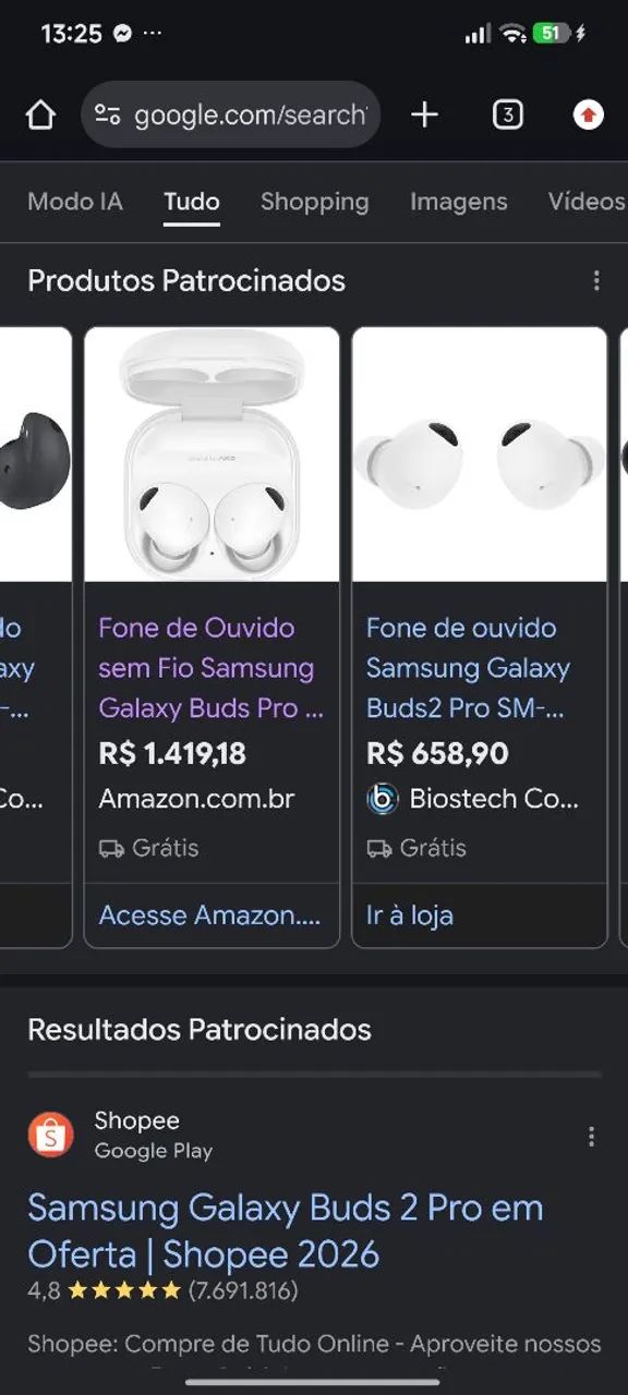 Troco Galaxy Buds 2 pro  - Foto 4