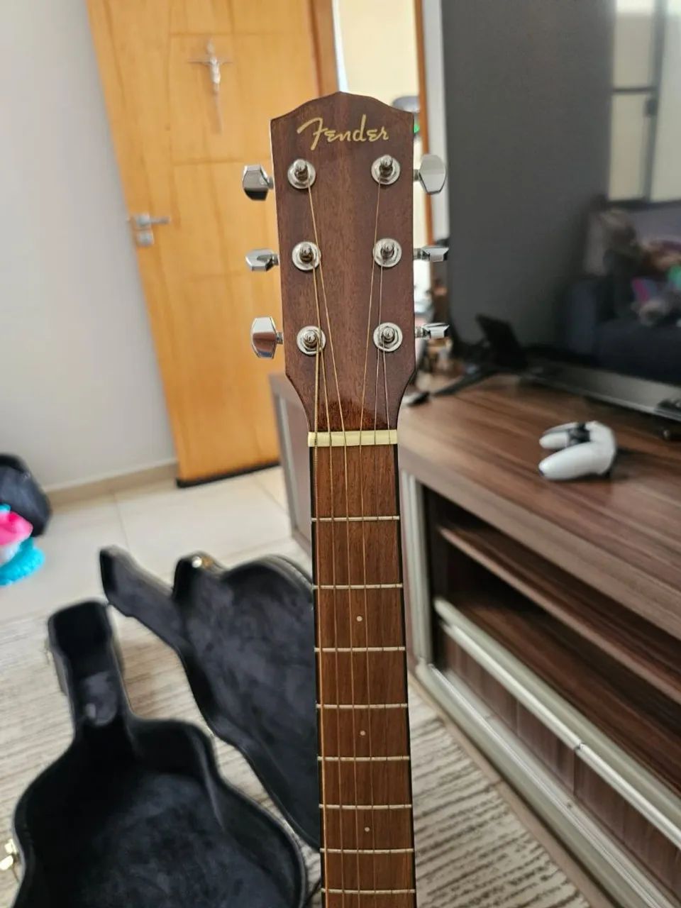 Violão Fender com case - Foto 4