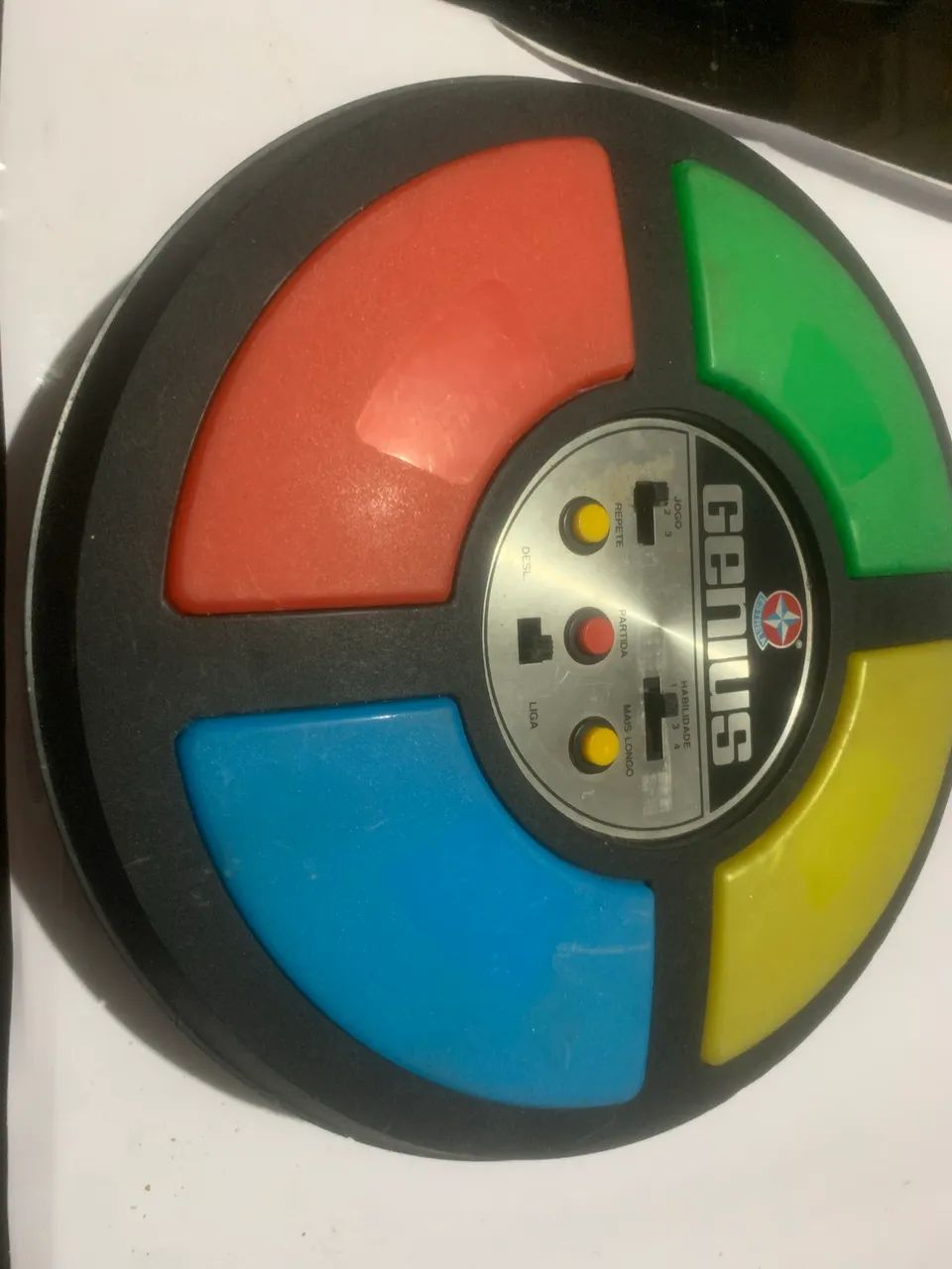 objeto é o clássico brinquedo eletrônico Genius da Estrela - Foto 4