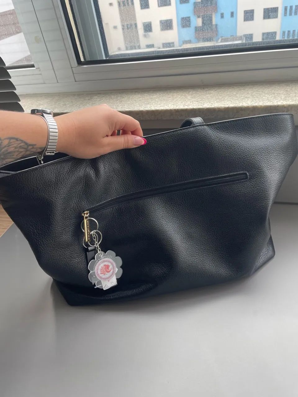 Bolsa SmartBag Couro Preta - Foto 2