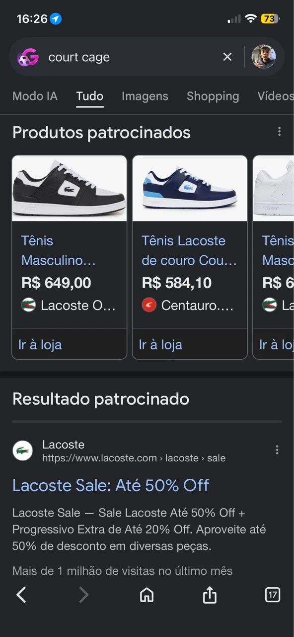 Tênis Lacoste  - Foto 3