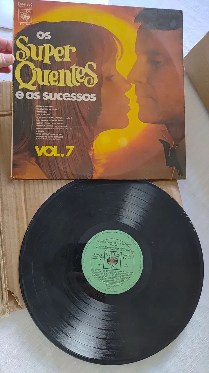 Disco de Vinil Super Quentes Vol 7 - Foto 2