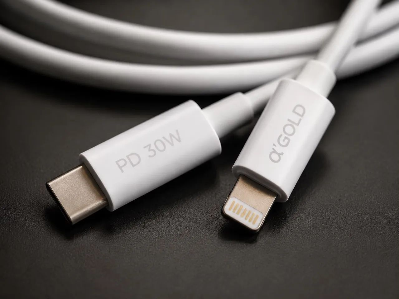 Cabo USB-C para iPhone Lightning 30W 1 Metro - Foto 2